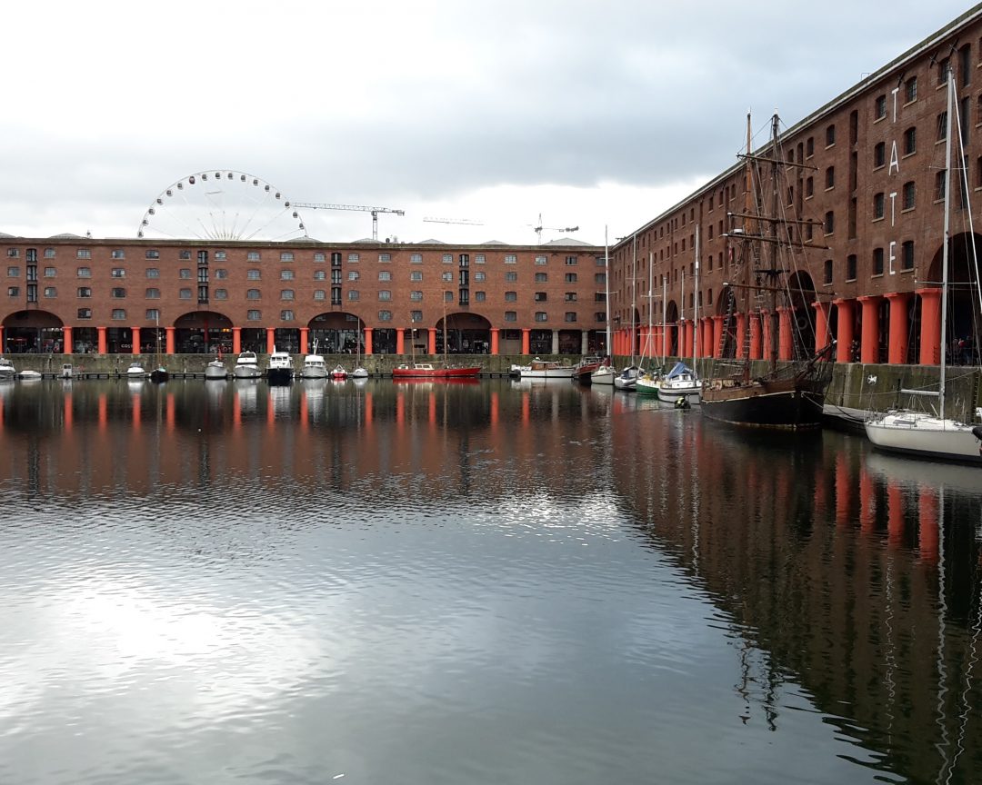 Liverpool Albert Dock uitgelicht